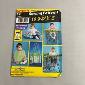 3561 Simplicity Sewing Patterns for Dummies
